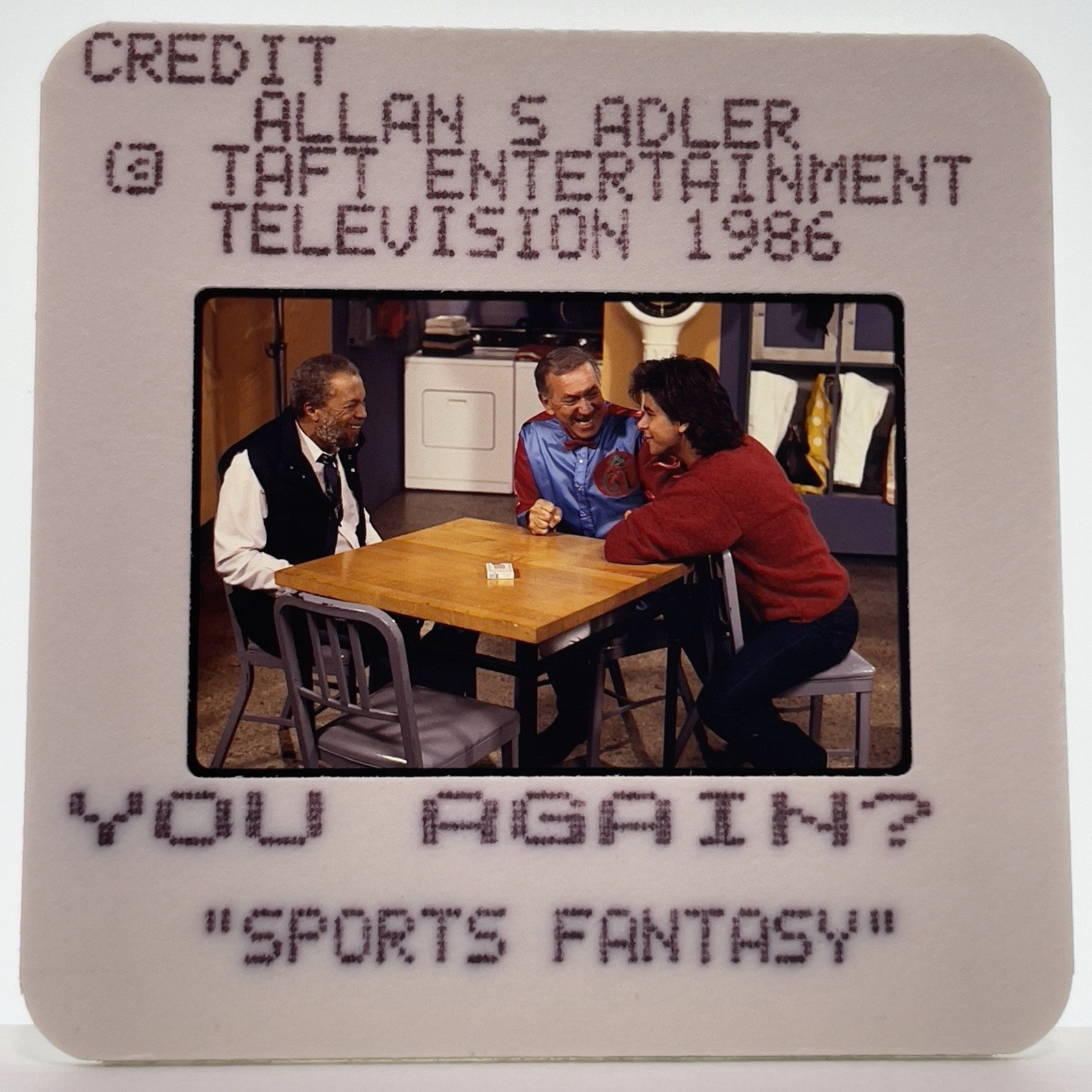 35mm Slide John Stamos in You Again? 80s TV Series Show Vintage Publicity #5