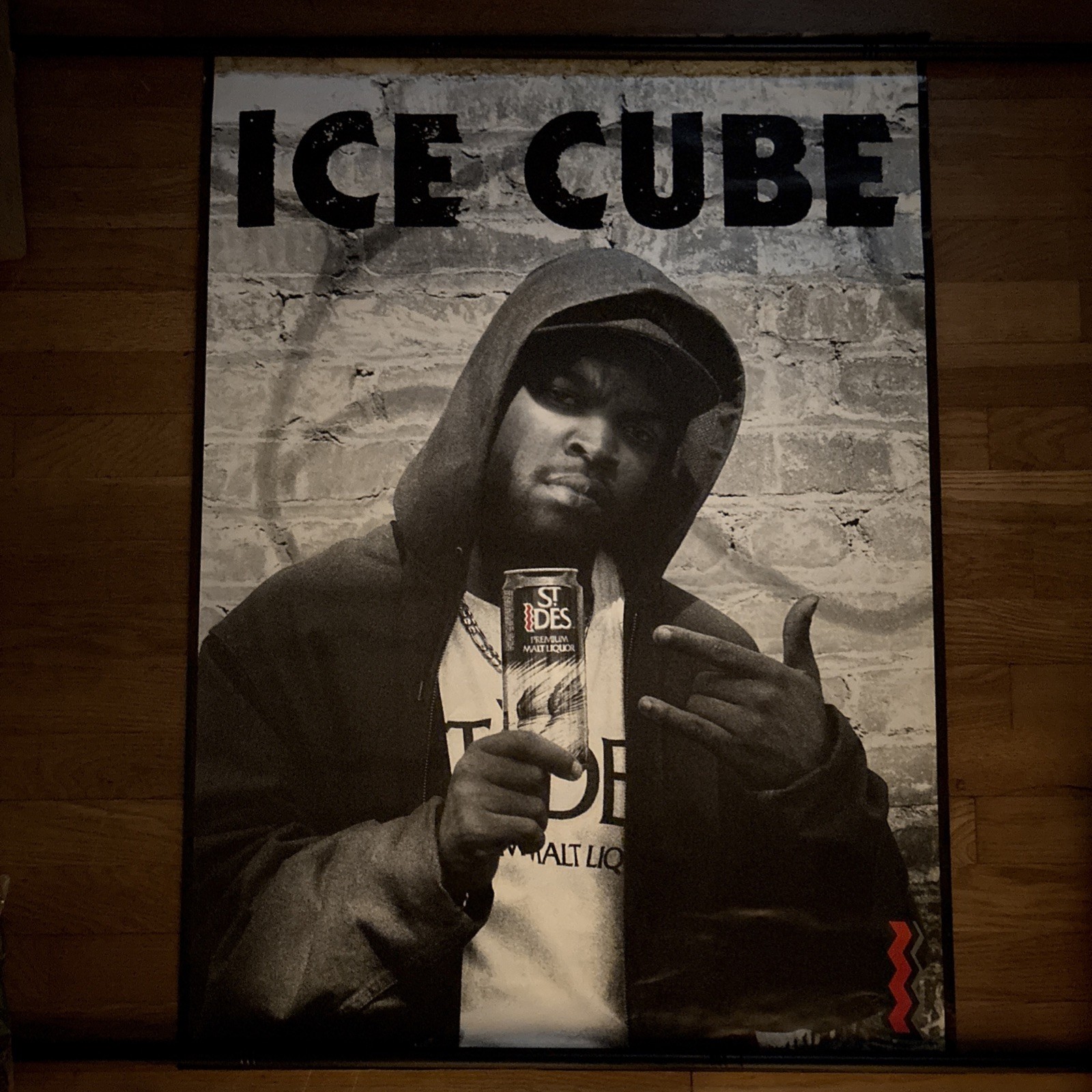Extremely Rare Ice Cube St. IDEs Promo Poster 24×36 Rap Hip Hop 90s