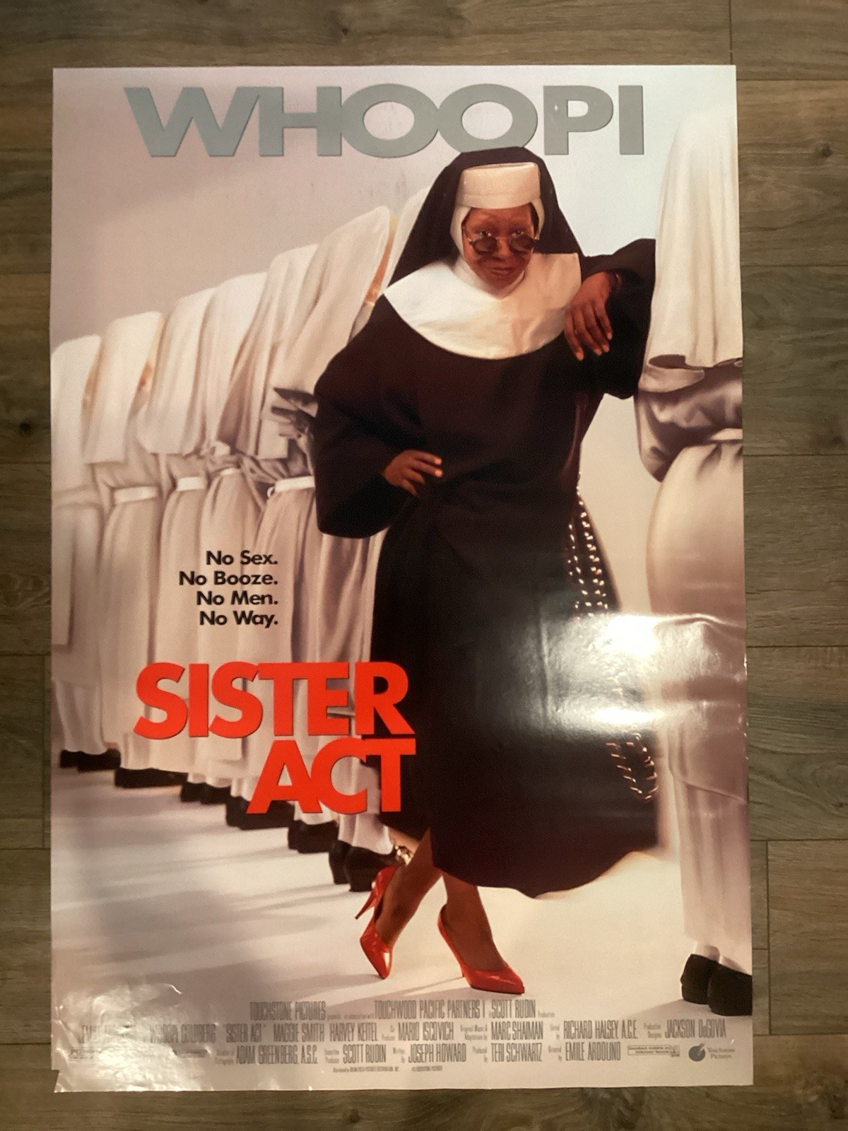 SISTER ACT – 27X40 Rolled Movie Poster 1992 Whoopi Goldberg
