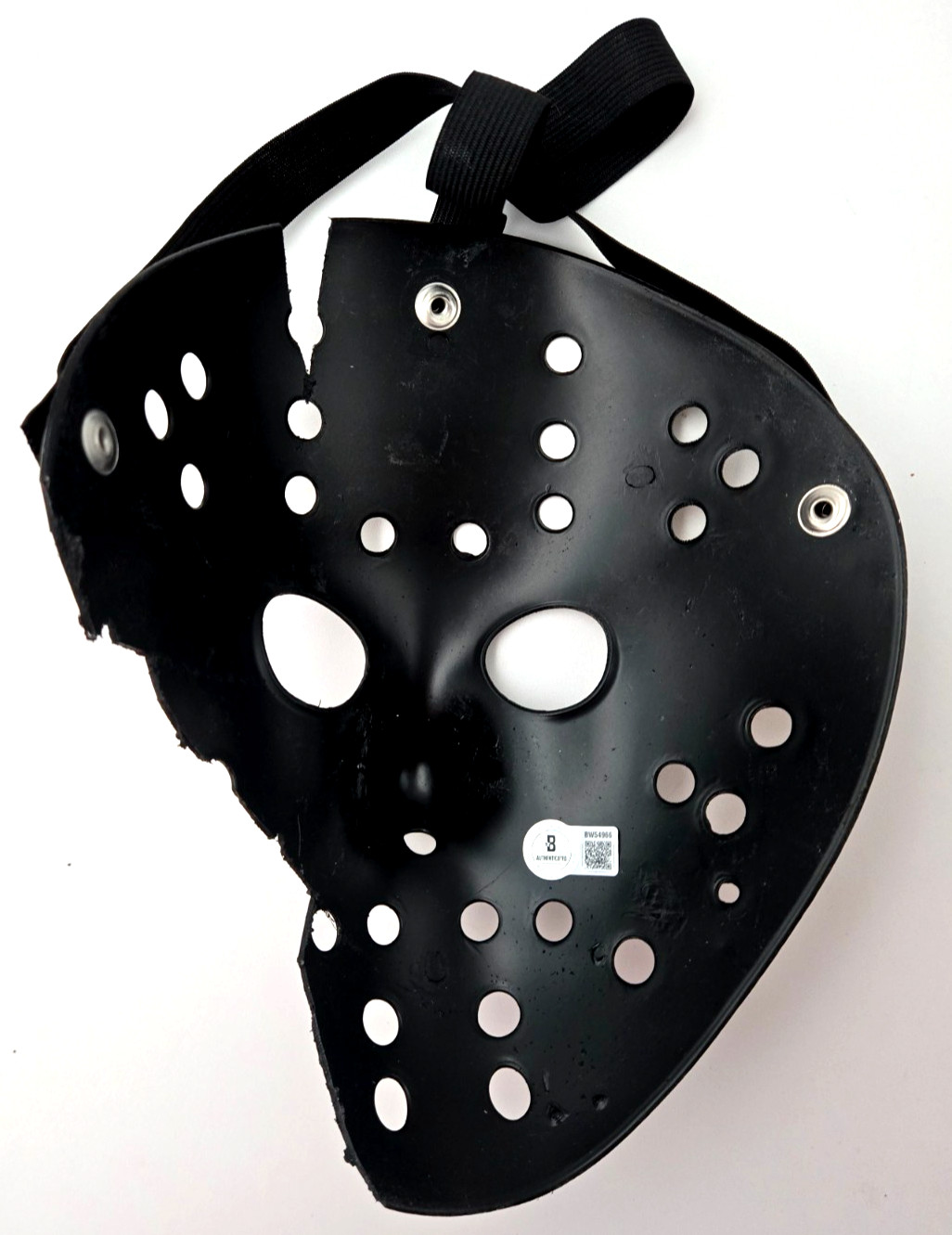 Kane Hodder Signed Jason Mask Autograph Friday the 13th Bloody Beckett COA 966