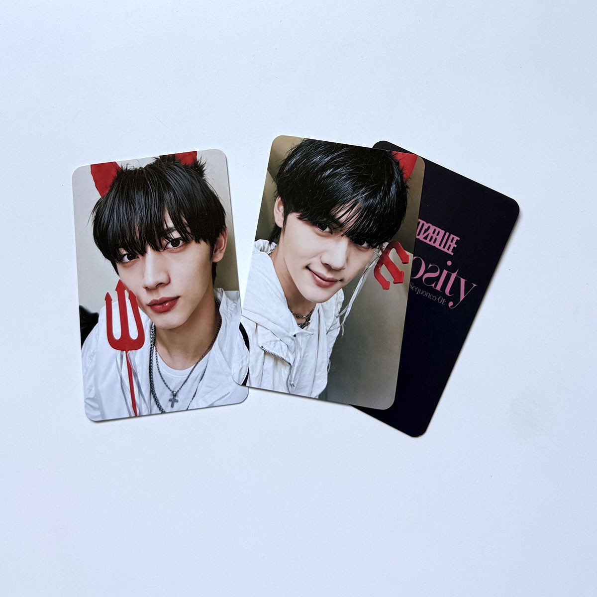 5Pcs AND2BLE Sequence Curiosity Zhang Hao Ricky Han Yujin Collect Photocards