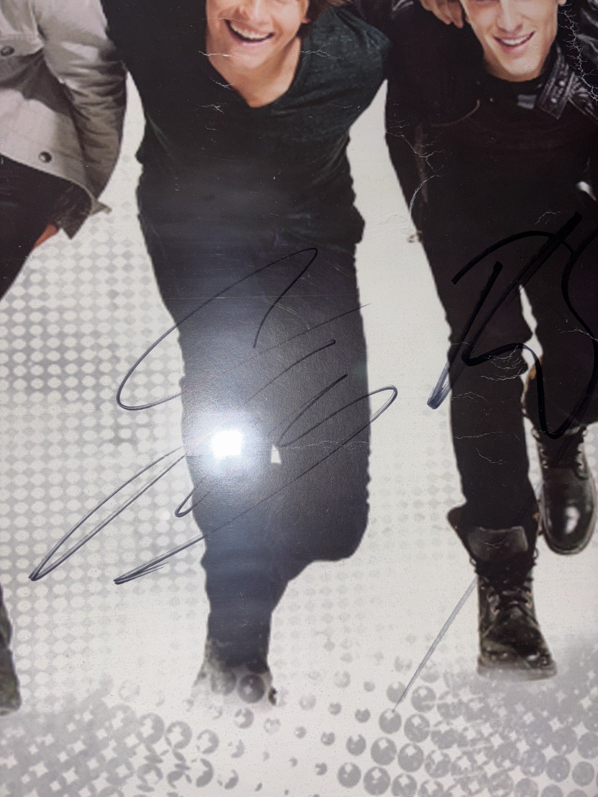 Big Time Rush Signed/autographed VIP Poster From 2011 – Carlos, Logan, James &..