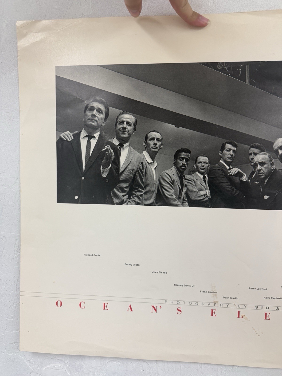 Vintage 1979 Oceans Eleven Sid Avery Original Poster Print 22×20”