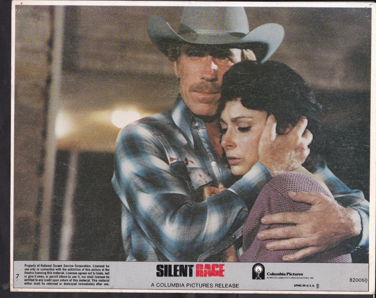 Chuck Norris and Ron Silver in Silent Rage 1982 movie photo 48815