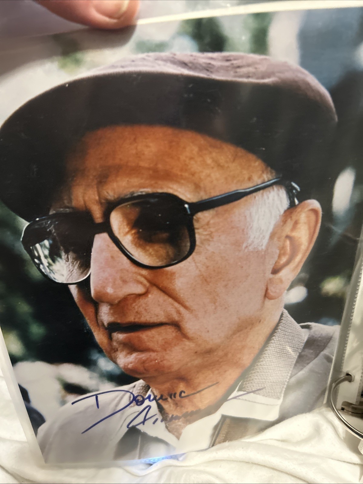 Dominic Chianese Autographed 8×10 Color Photo Sopranos