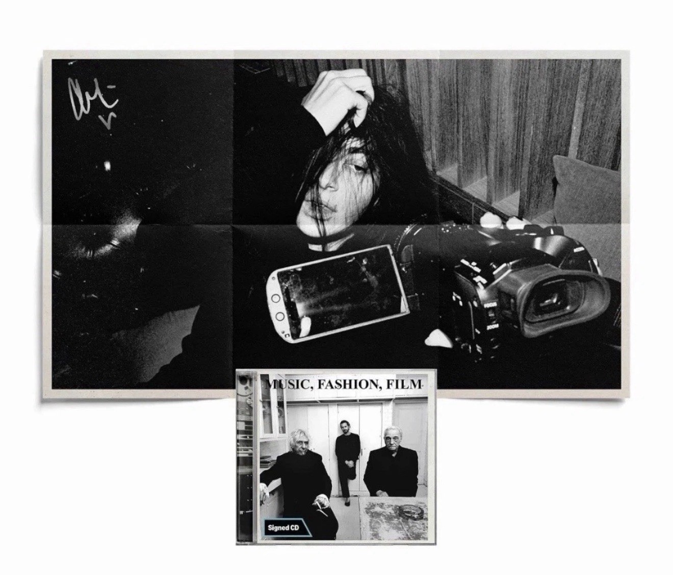 Charli XCX SIGNED AUTOGRAPHED Music Fashion Film Poster + CD Amazon In Hand
