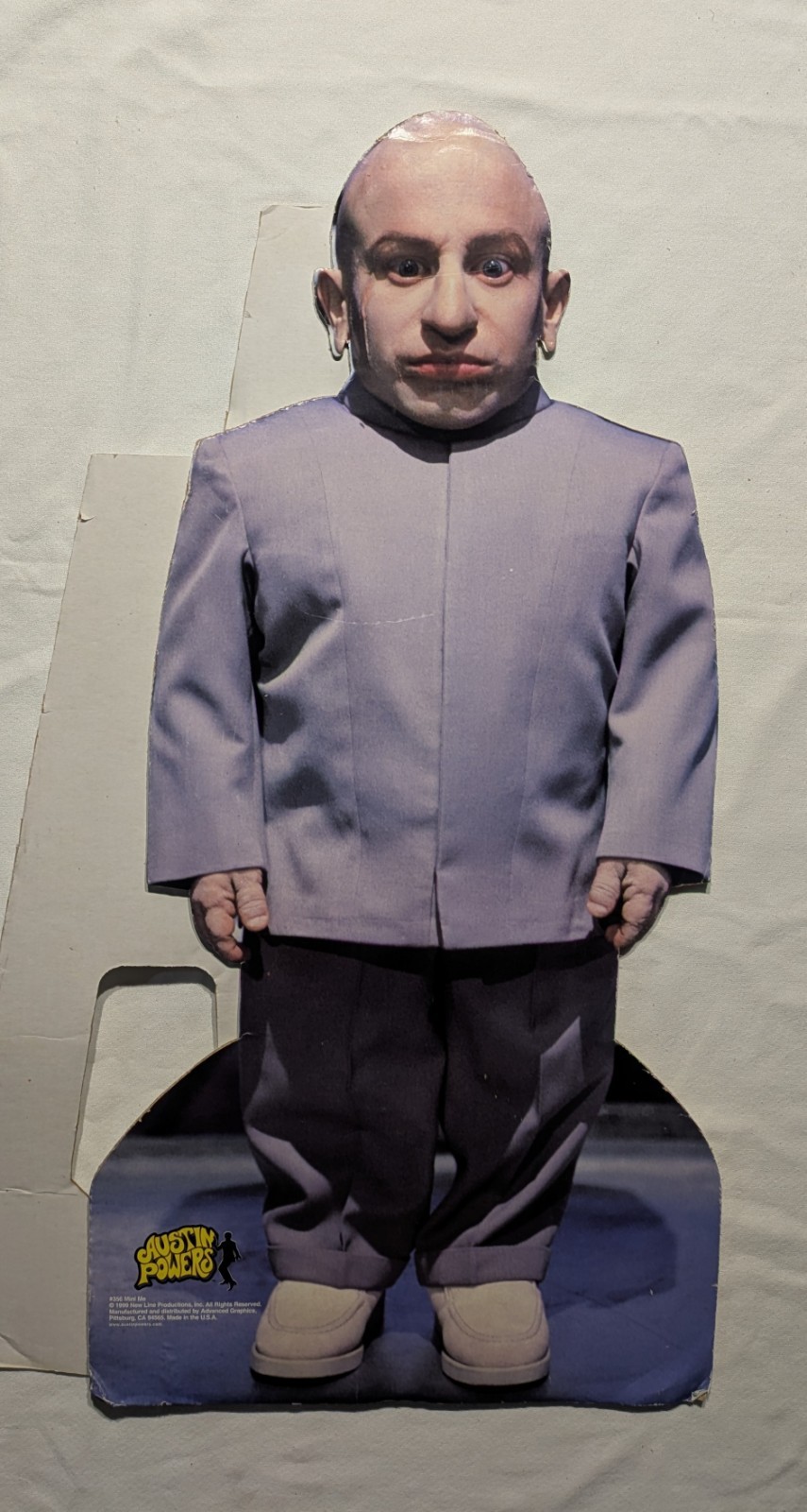 Austin Powers ~ Mini Me ~ Life Size Cardboard Stand-up ~ Vern Troyer