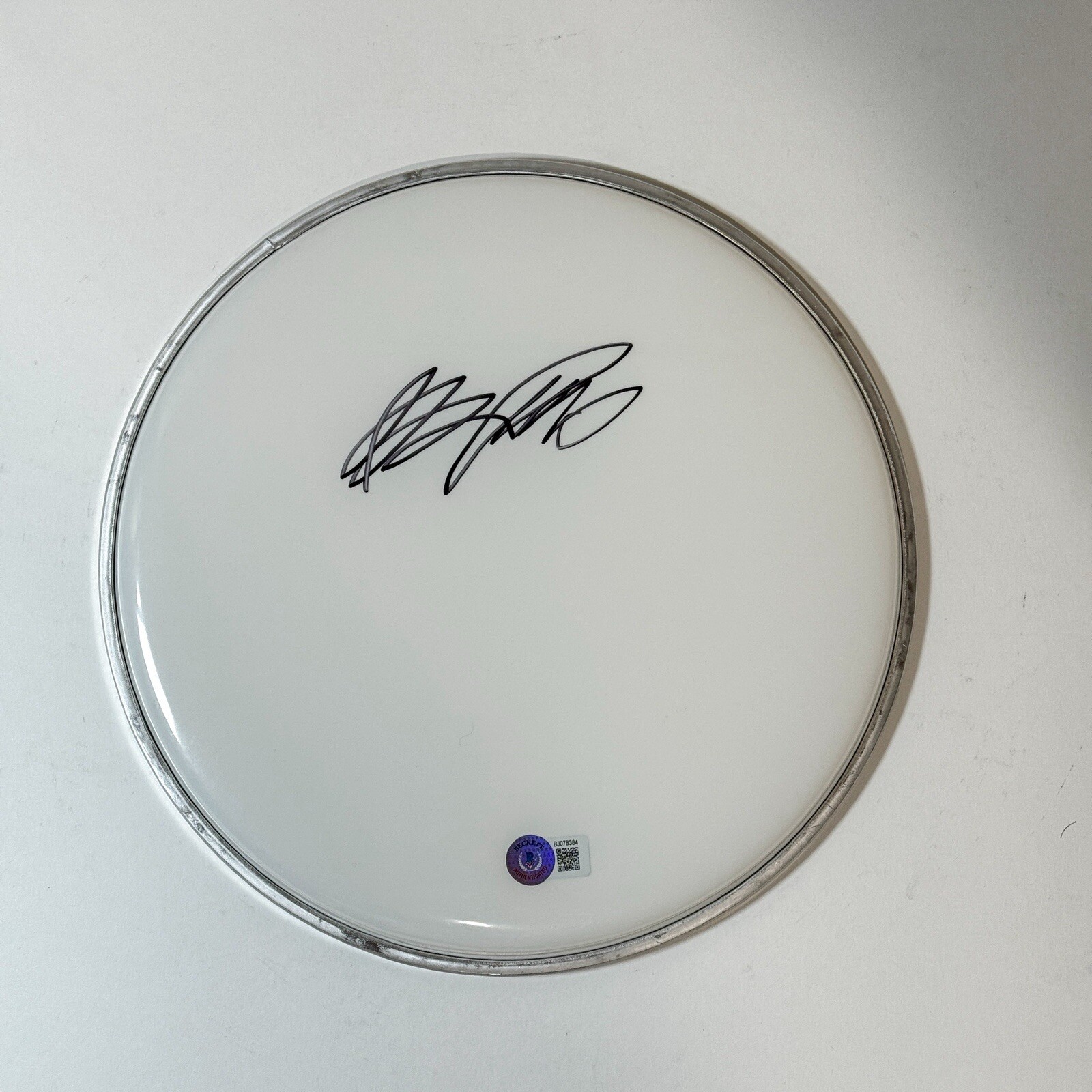 Will Ferrell Signed Autograph 10″ Drumhead Step Brothers Barbie Movie BAS COA