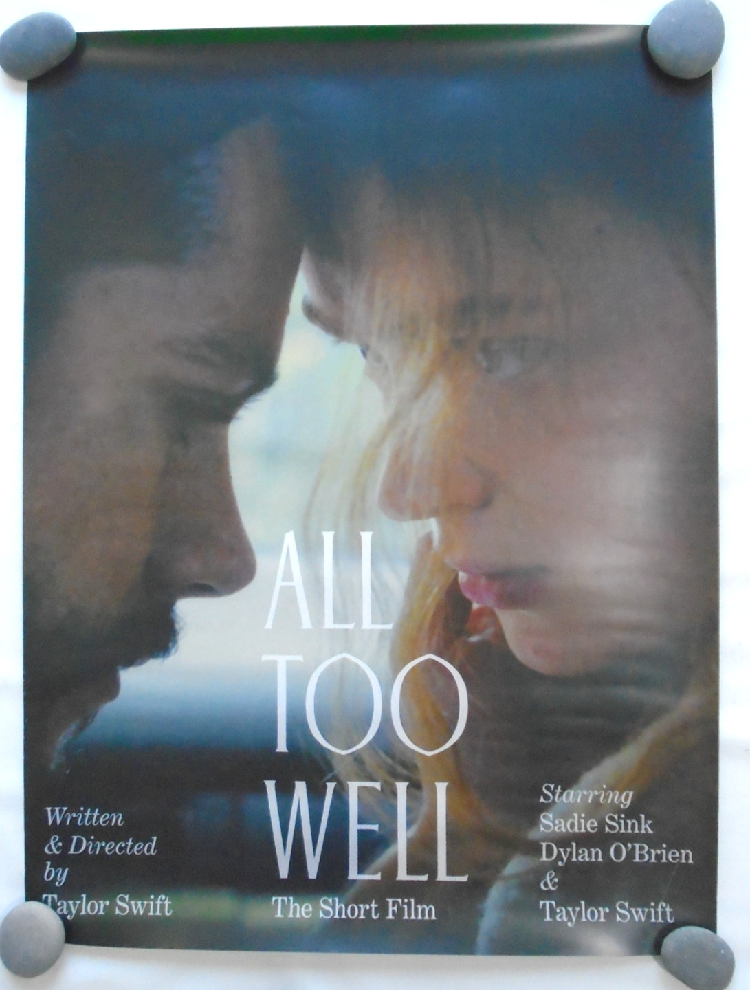 Original Taylor Swift All Too Well Short Film Movie Poster 32×24 Sadie Sink