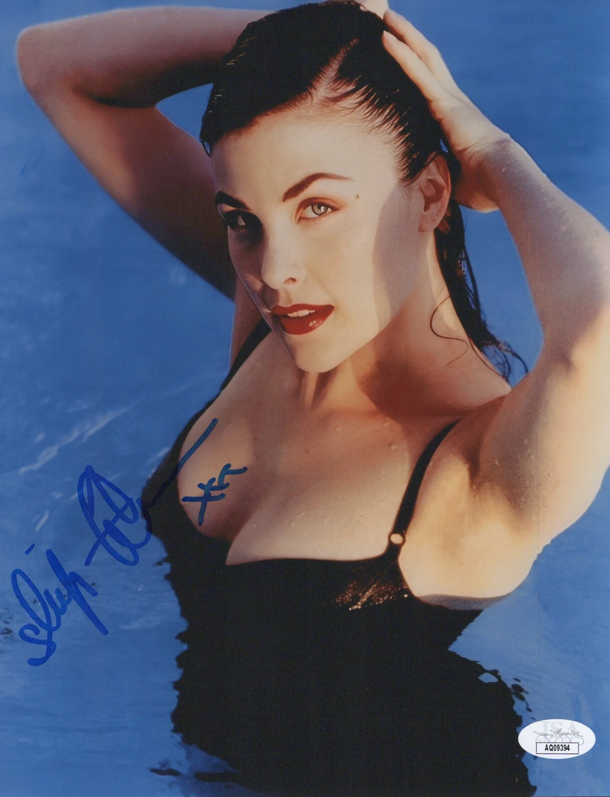 SHERILYN FENN Hand Signed 8×10 Photo AUTHENTIC ACTRESS Autograph JSA COA Cert