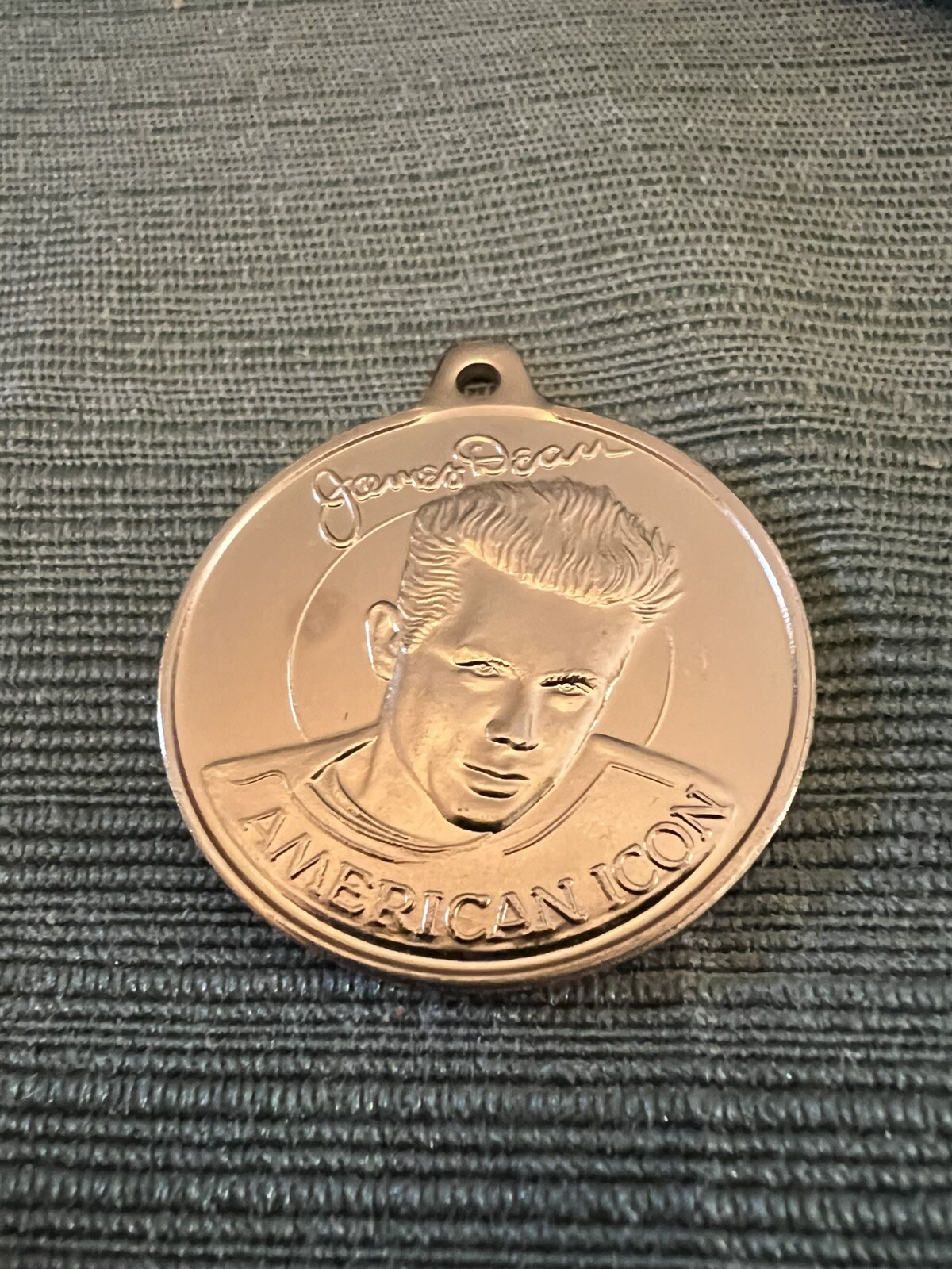 James Dean American Icon Stars of the Stage and Screen Keychain 1987 AMC Coin