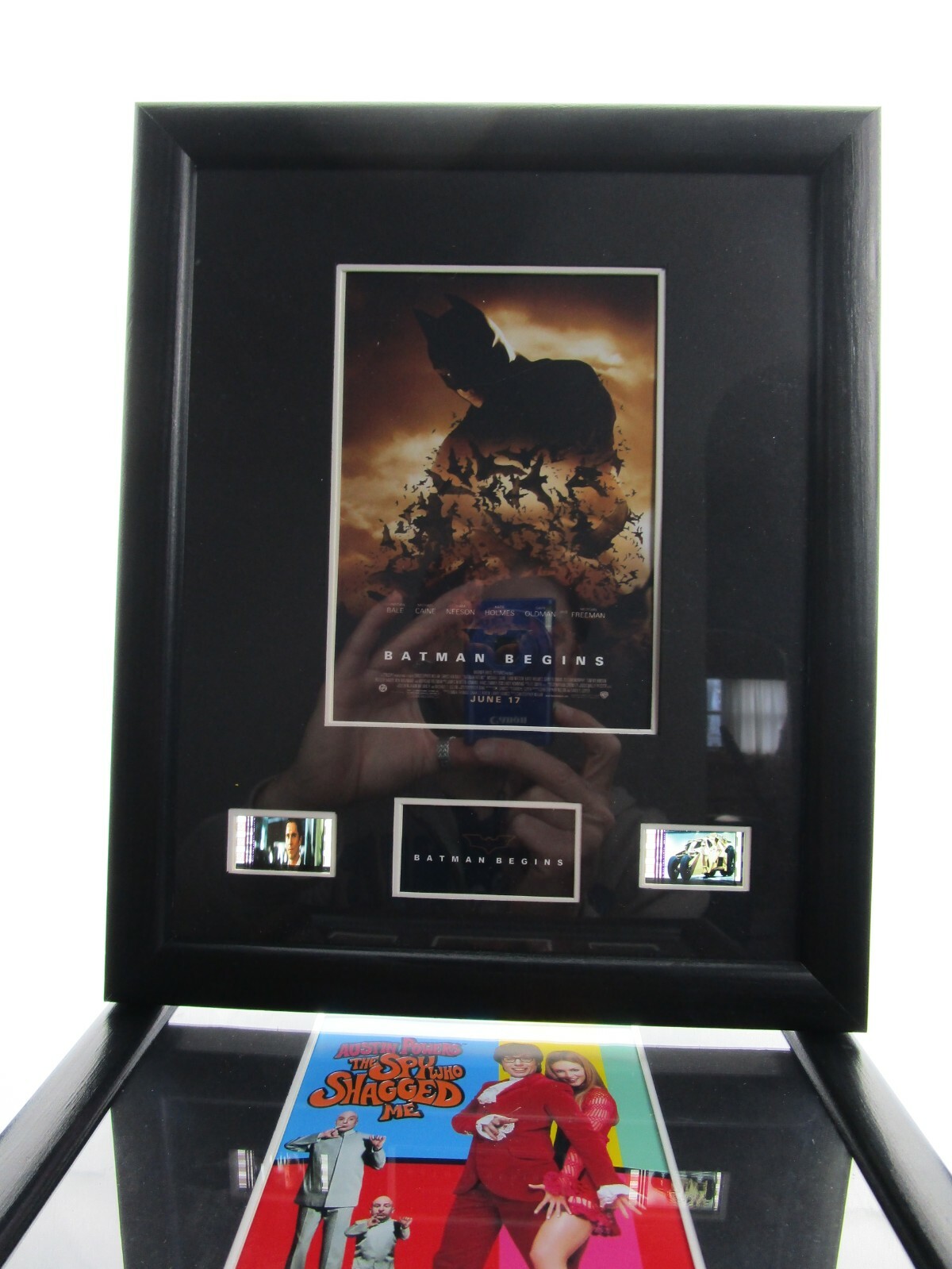 Batman Begins – 35mm Movie Film Cell 8×10 Matted Display The Dark Knight