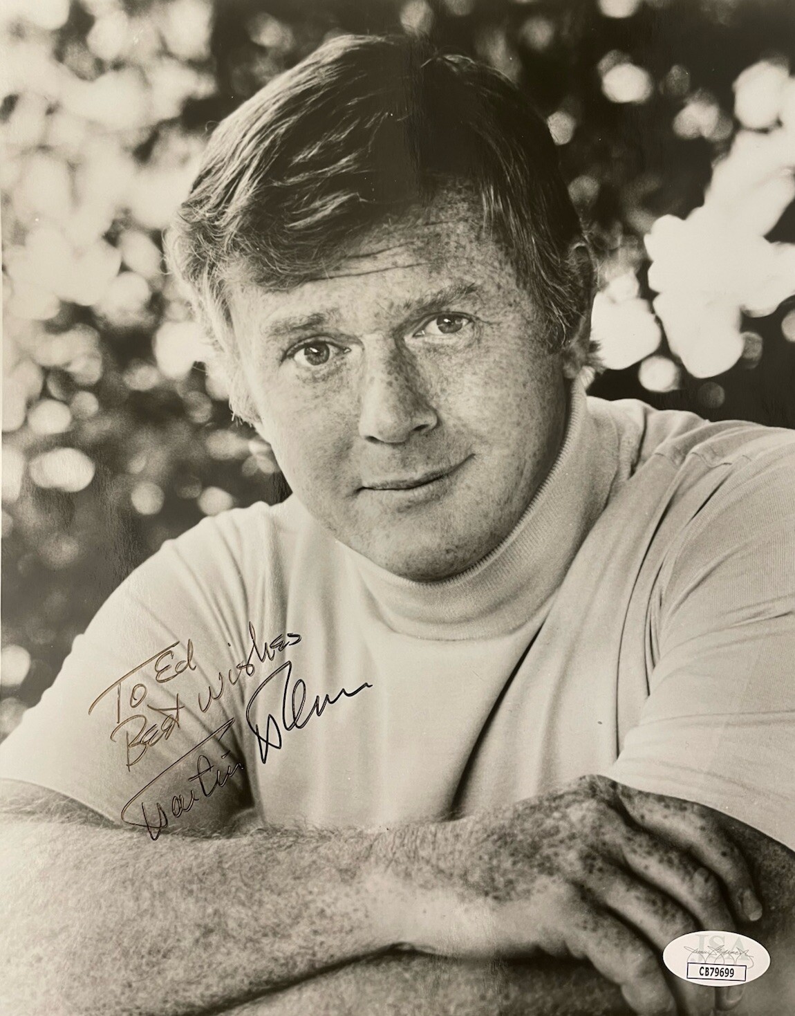 Martin Milner “Adam-12” Signed Photo JSA Certified