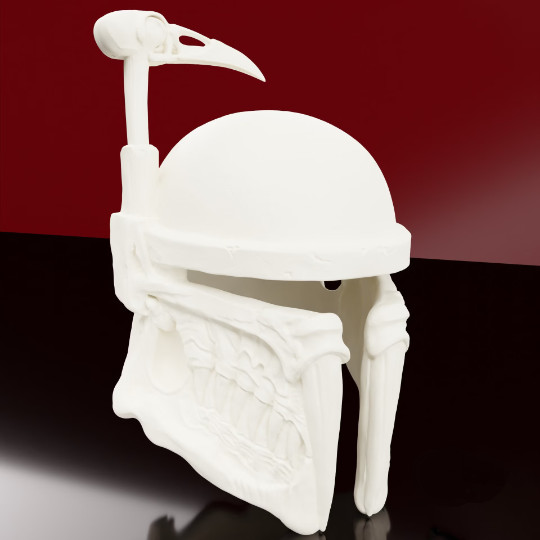 Skull Helmet | Physical DIY Kit | Scaled to Fit