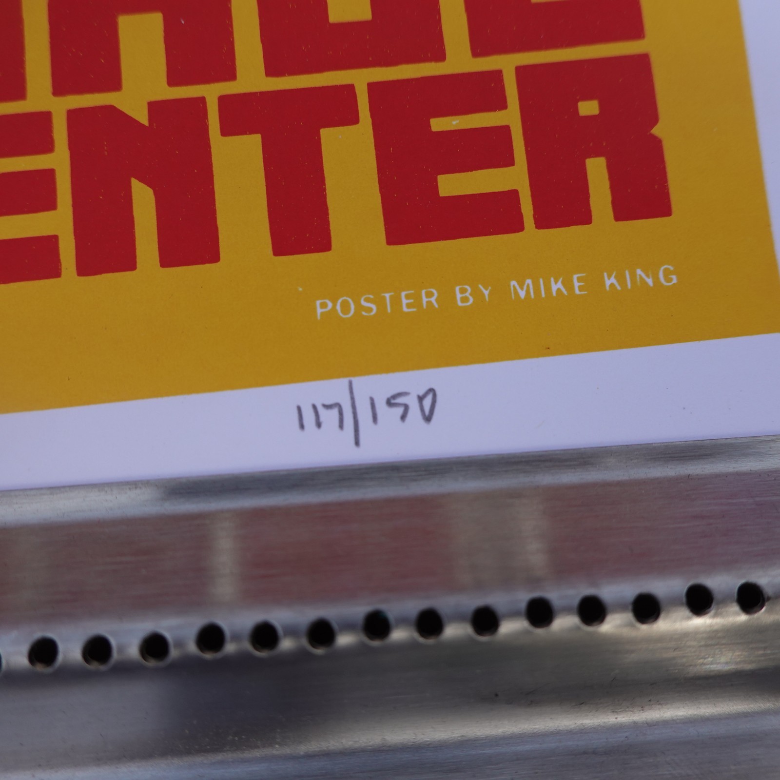 chris stapleton october 5 2018 Show Poster 117/150 rouff noblesville indiana