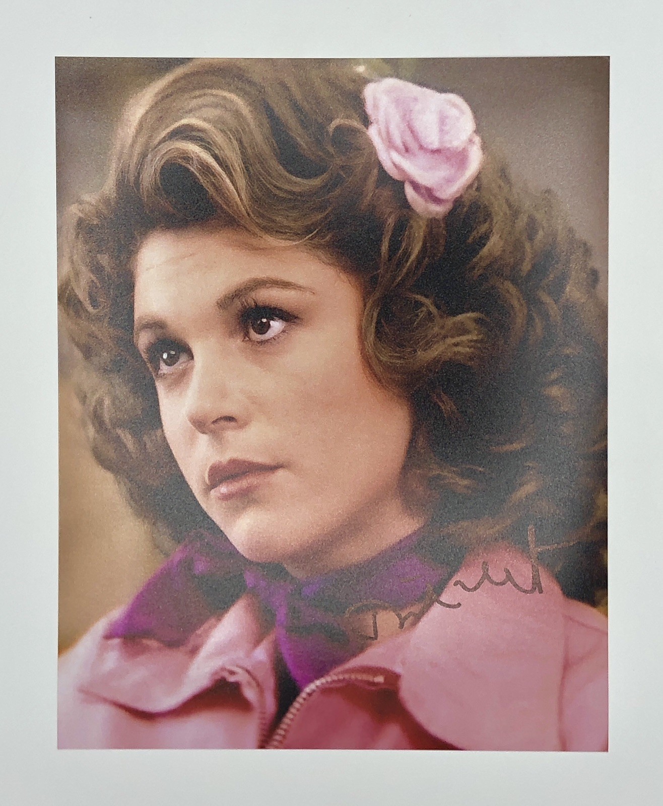 Dinah Manoff Signed 8×10 Photo Grease Marty Maraschino Autograph COA Pink Lady