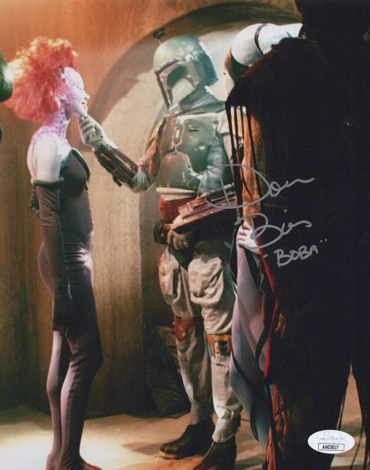 DON BIES Signed STAR WARS 8×10 MODEL MAKER Authentic Autograph Photo JSA COA