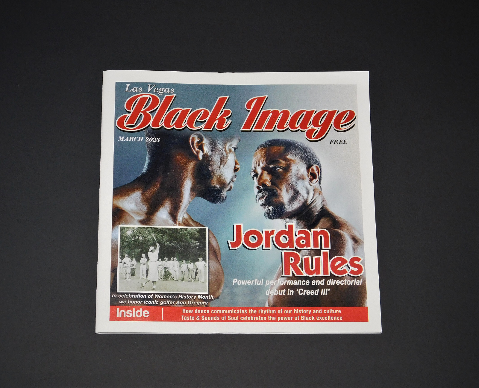 Black Image Magazine March 2023 Michael B Jordan Creed III Movie Issue NEW