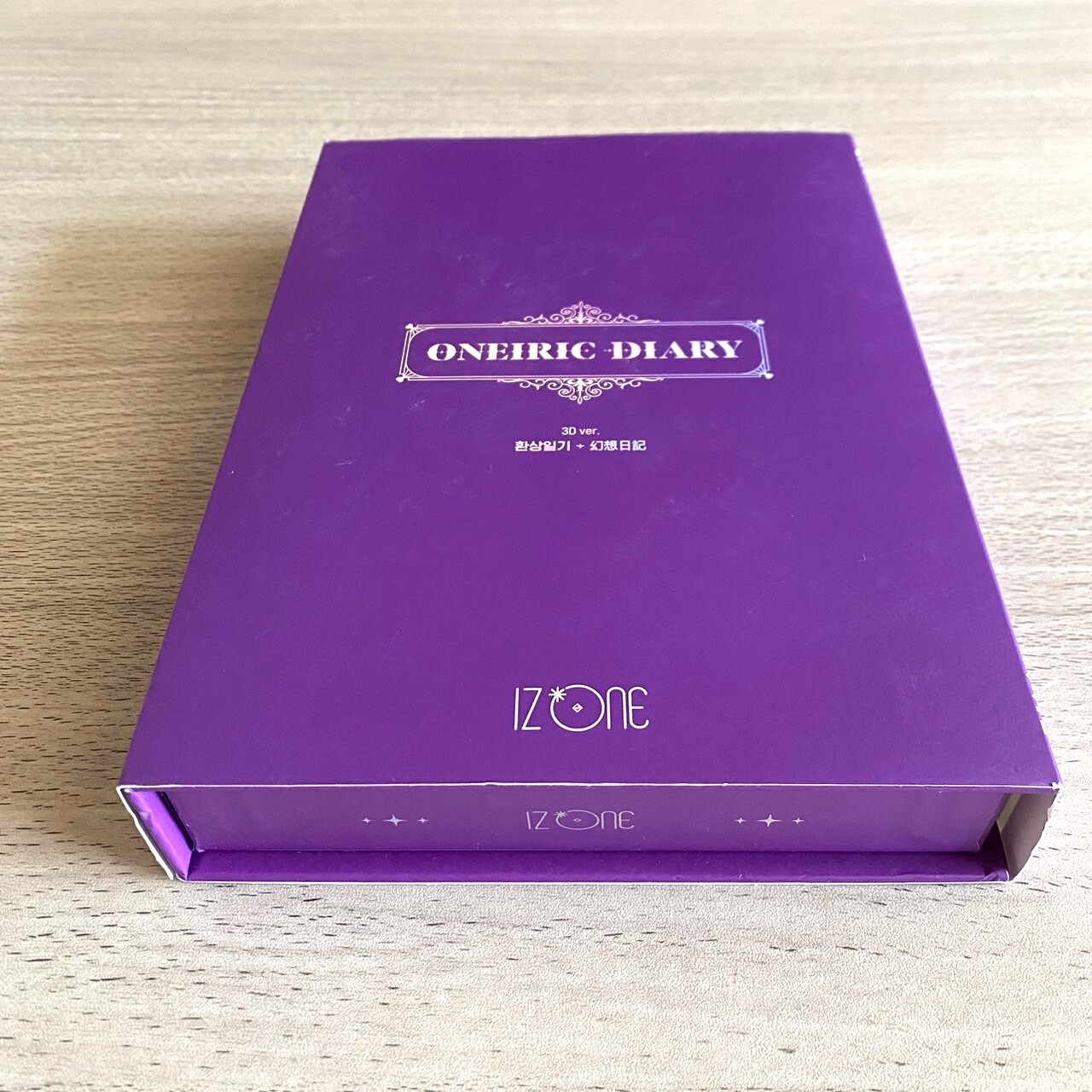 iz*one oneiric diary sakura set 3D ver. + 4 photo cards IZONE le sserafim