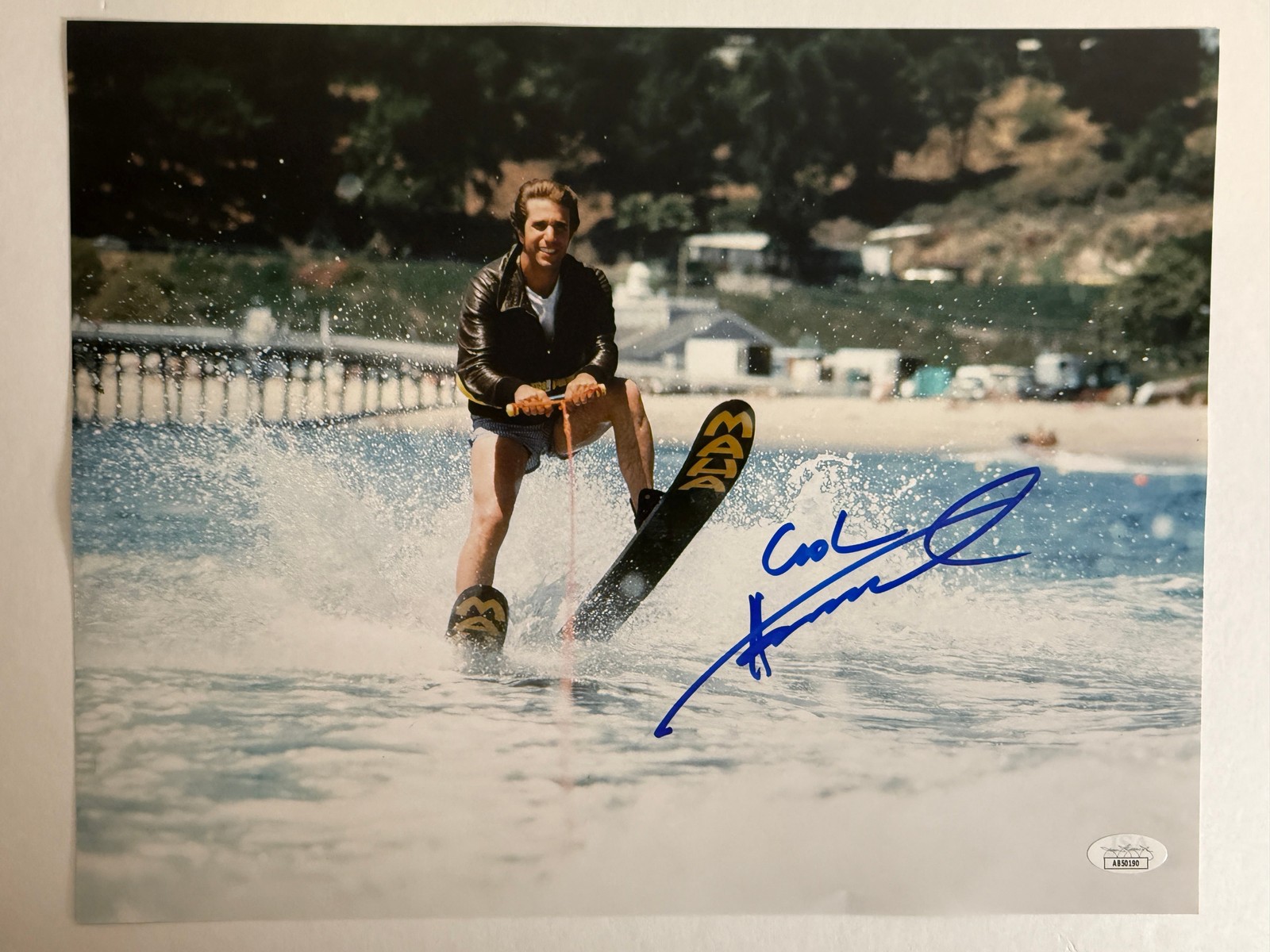 Henry Winkler Signed 11×14 Photo “Cool” JSA COA from Private Signing