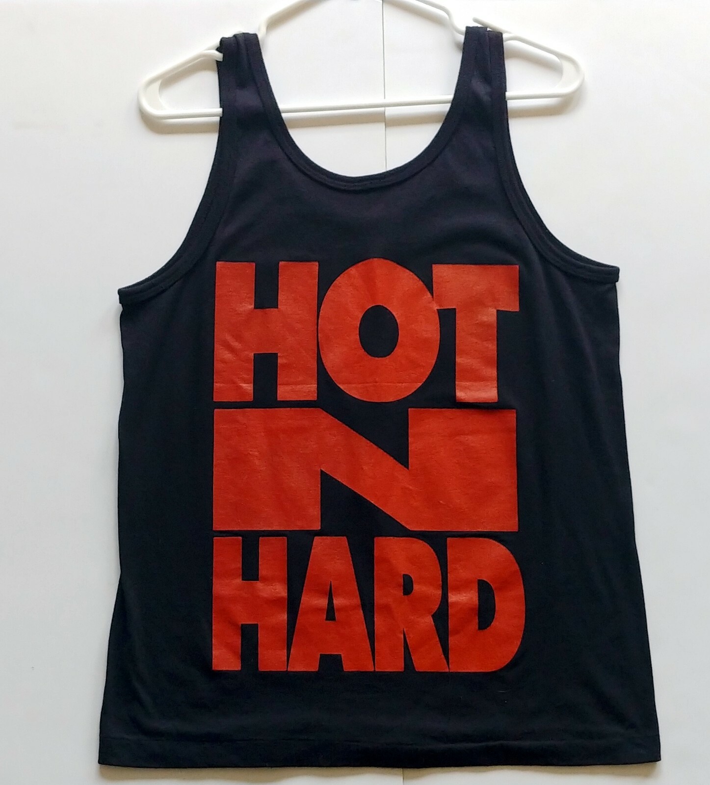 Vintage KISS Band Concert Tank Top Shirt Hot In The Shade Tour Sphinx Black L