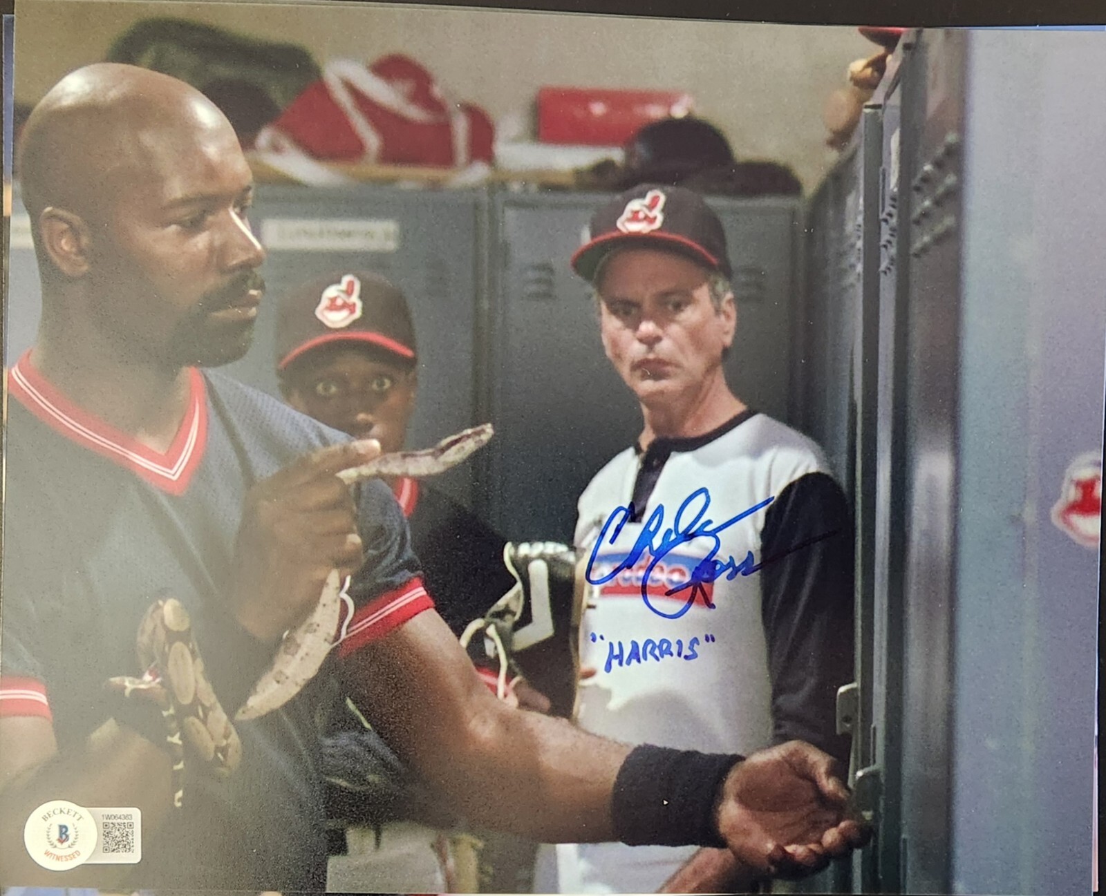 Chelcie Ross Autographed Major League 8×10 Photo Beckett Hologram COA