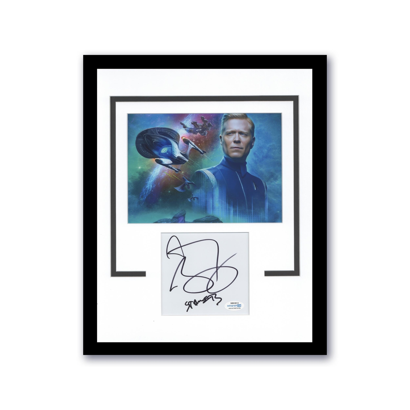 Anthony Rapp “Star Trek: Discovery” AUTOGRAPH Signed Framed 11×14 Display ACOA