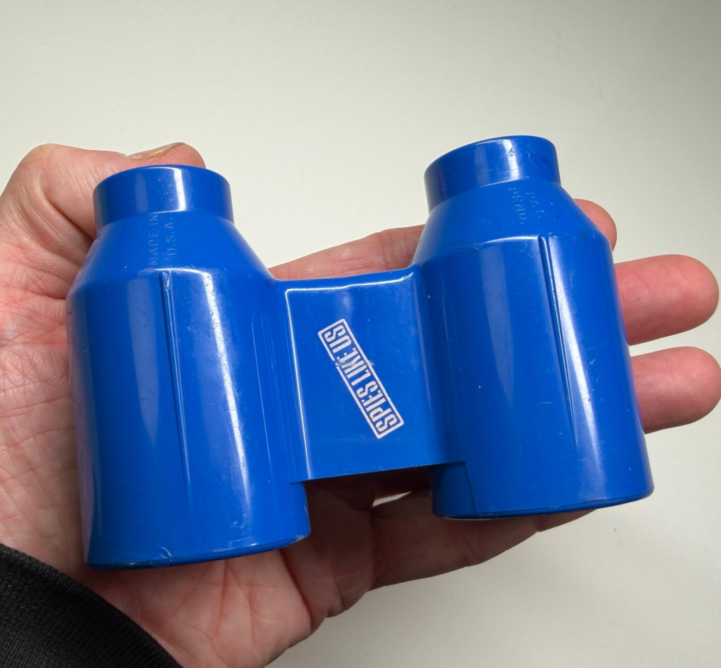 SPIES LIKE US Promotional Blue Plastic Binoculars Warner Home Video 1986