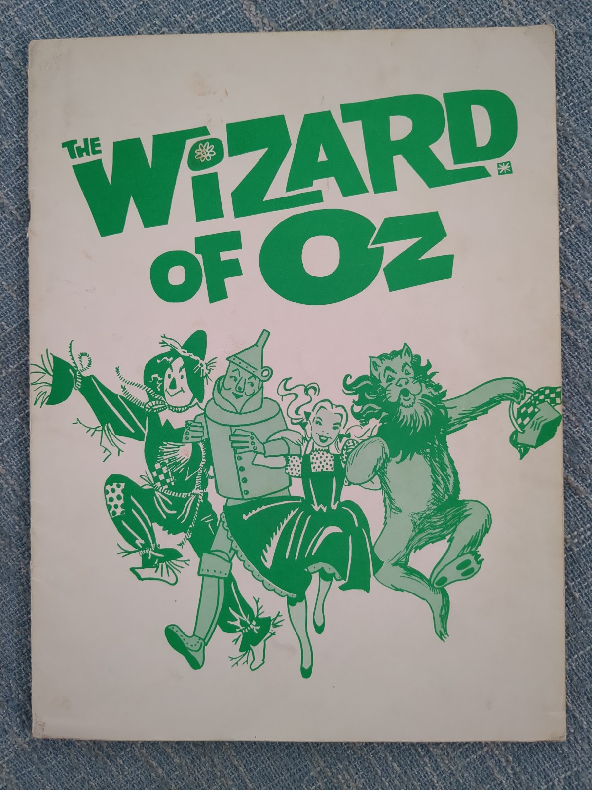The Wizard of Oz Program Guide Orange County Performing Arts Queenie Smith 1960s