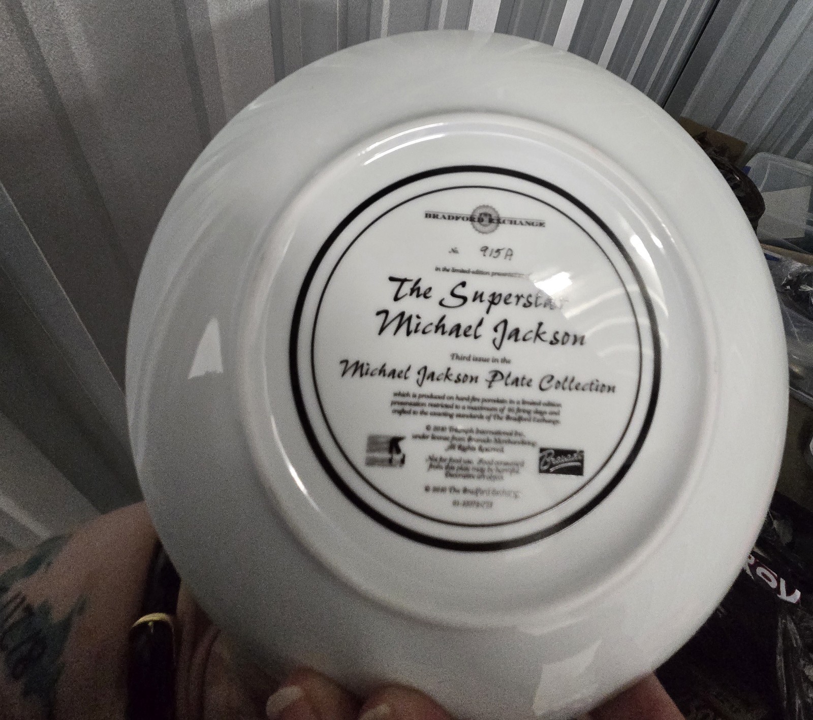 Michael Jackson Commemorative Plates