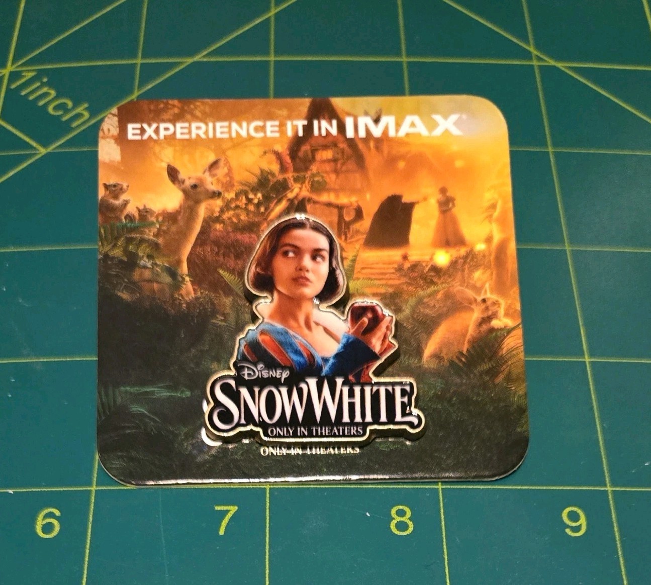 IMAX Snow White (2025) Opened Packaging “Snow White” Exclusive Collectible Pin