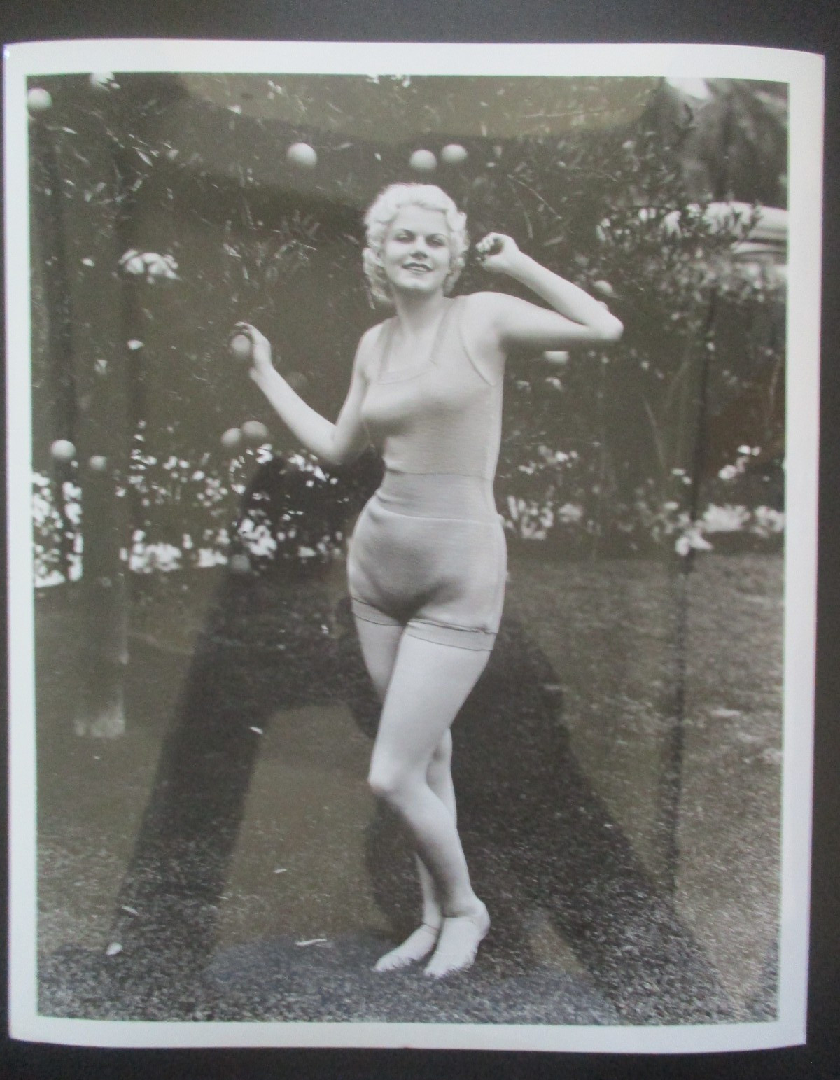 JEAN HARLOW Swimsuit 1930s Outdoors Studio CHEESECAKE Portrait Photo