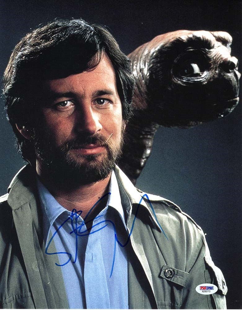 Steven Spielberg ET Autographed Signed 11×14 Photo Authentic PSA/DNA COA