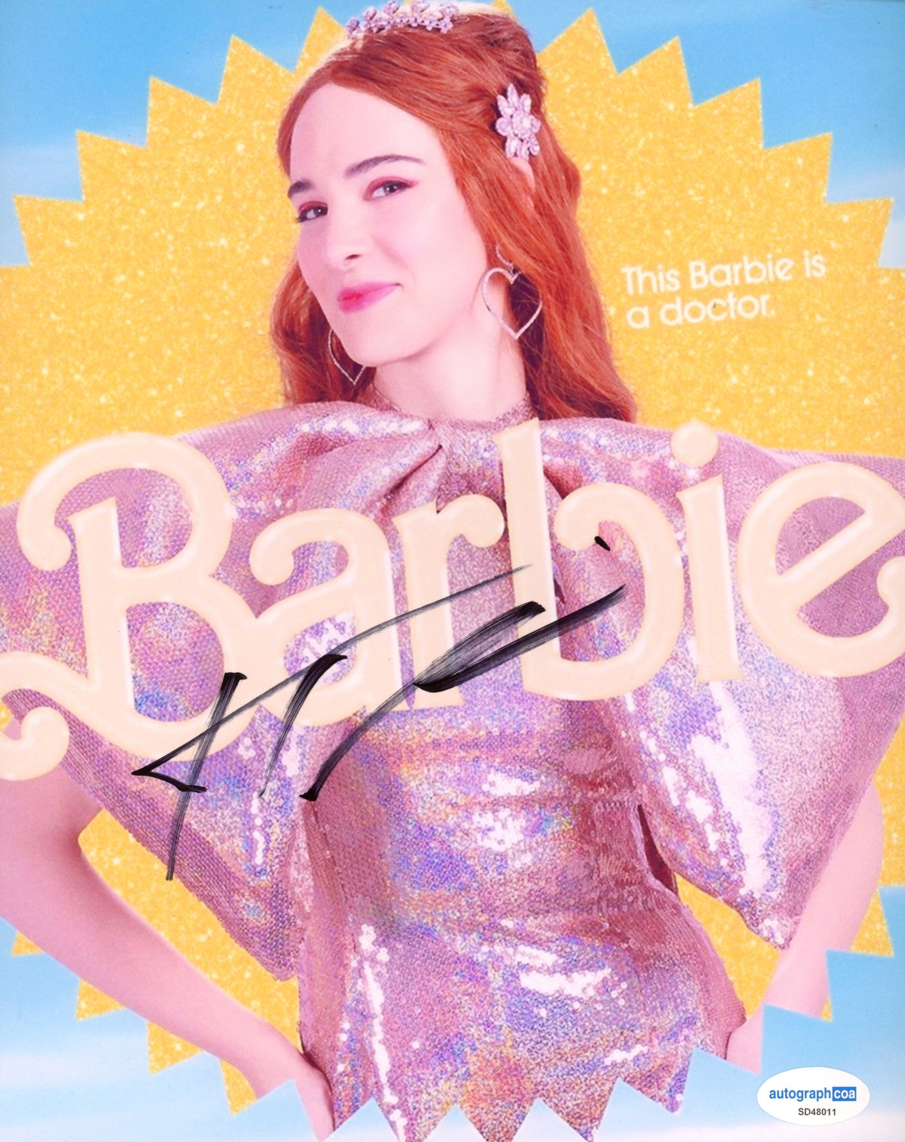 Hari Nef “Barbie” AUTOGRAPH Signed Autographed 8×10 Photo B ACOA