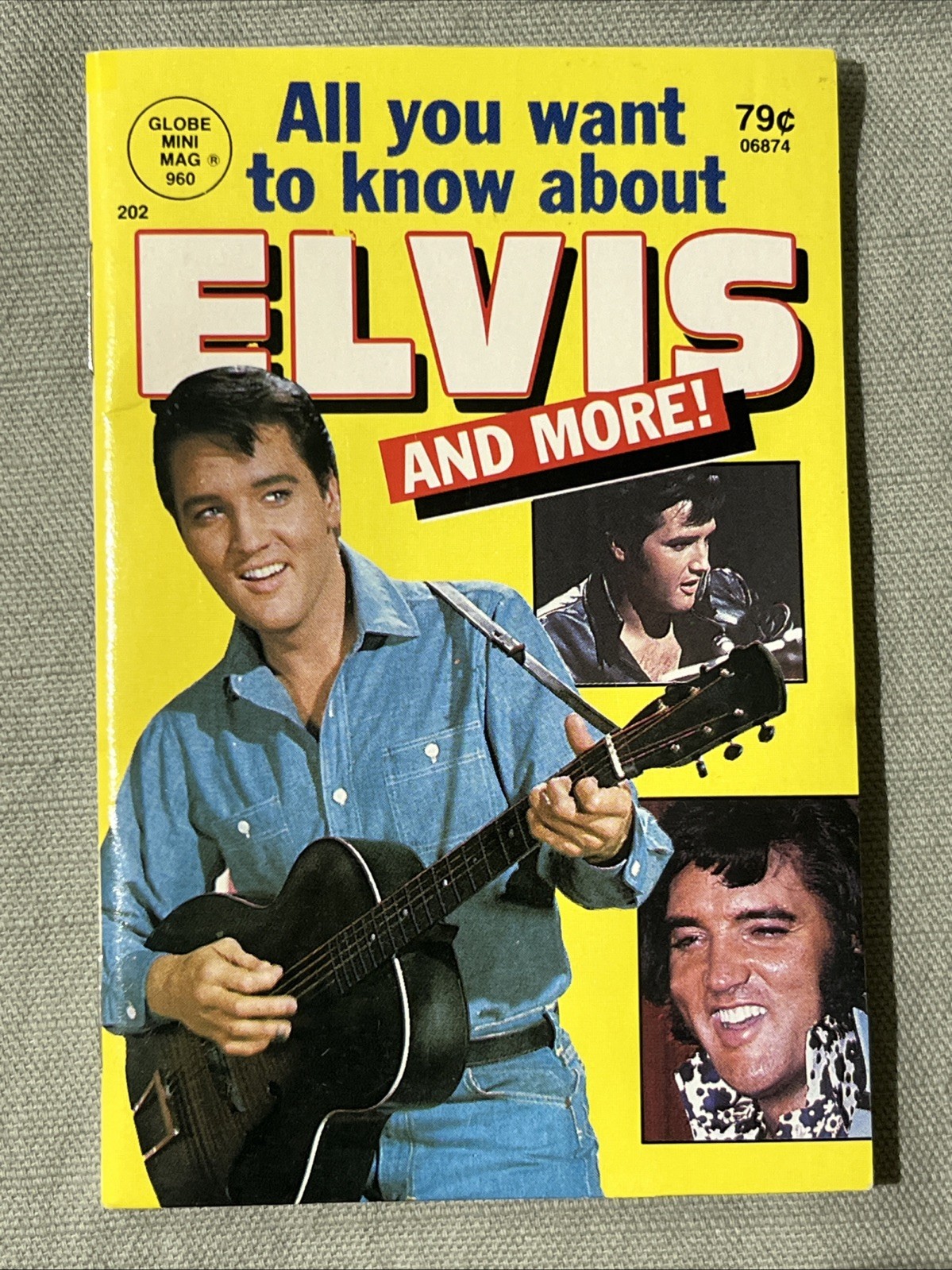 Globe Mini Mag #960 1989 All You Want to Know About Elvis And More