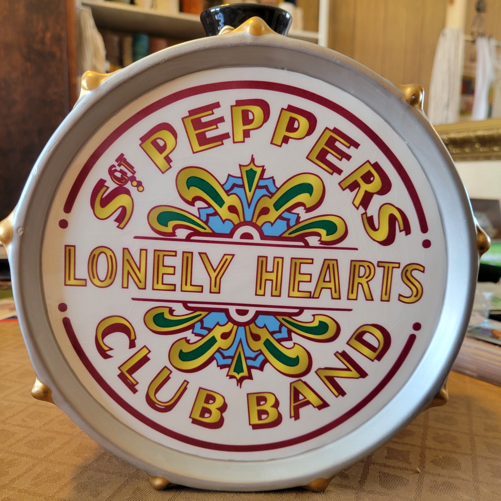 Sgt. Pepper’s Bass Drum Cookie Jar – Vandor Hand-Numbered Beatles Collectible