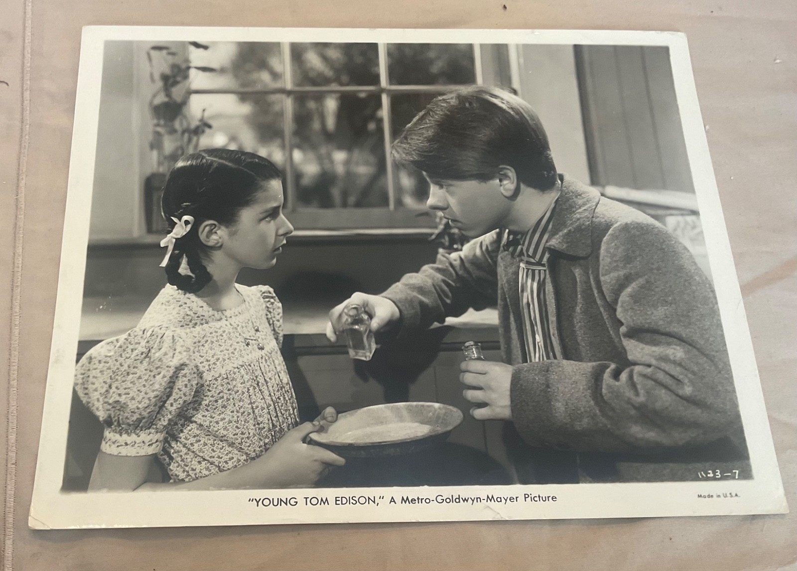 Lot of 7 Judy Garland and Mickey Rooney 8 x 10 Movie Still Photographs