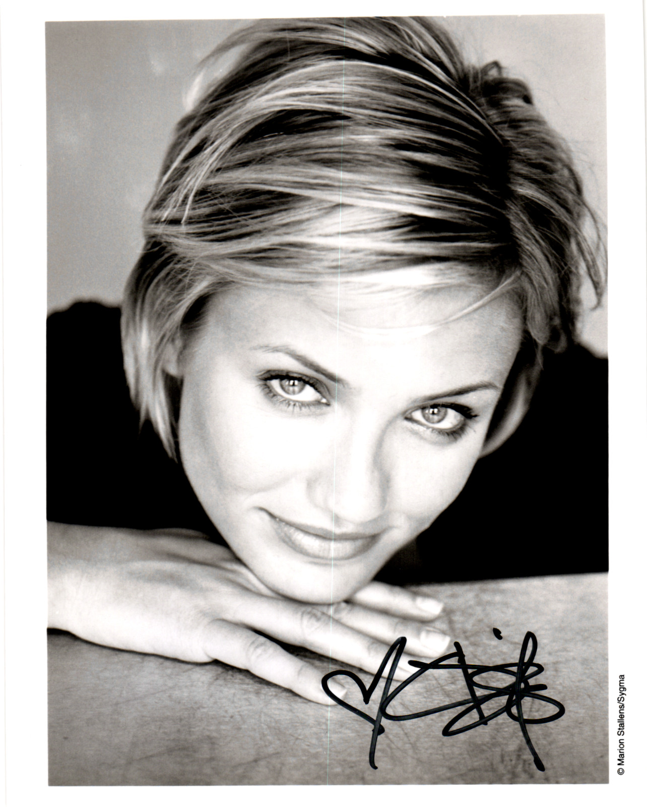 Cameron Diaz TTM Signed 8×10 Photo There’s Something About Mary Any given Sunday