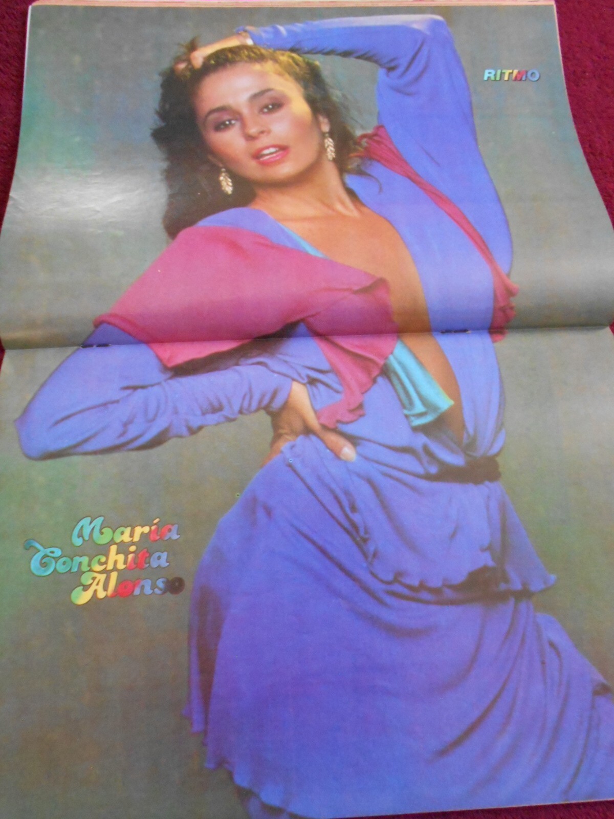 RITMO magazine PANDORA MARIA CONCHITA ALONSO MARISELA LUCIA MENDEZ FLANS TIGRESA