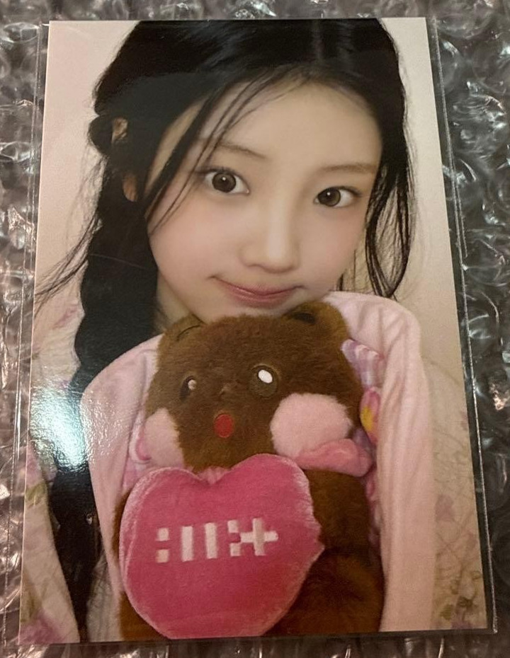 ILLIT WONHEE Photocard PC Photo card 2nd Anniversary Plush Keyring Limited