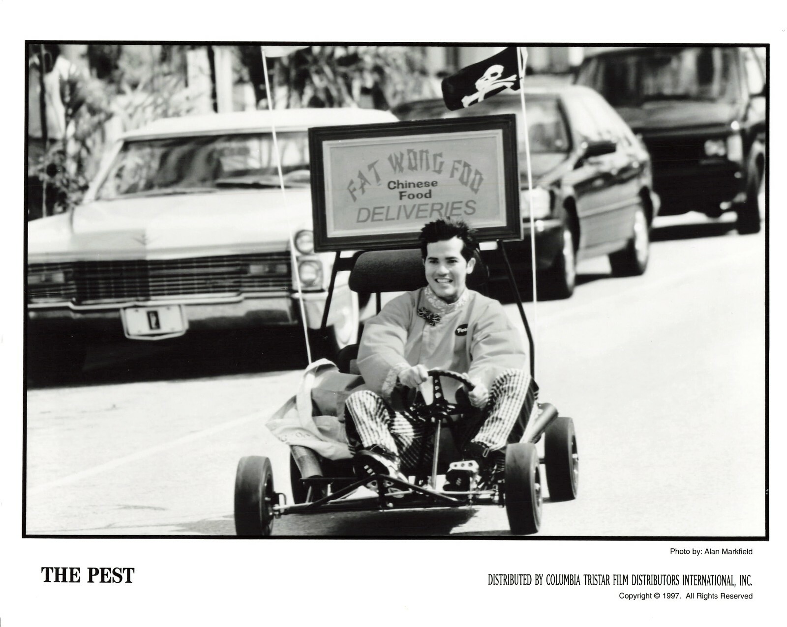 1997 The Pest Movie Publicity Photo 8×10 John Leguizamo Delivery Fat Wong *P17c