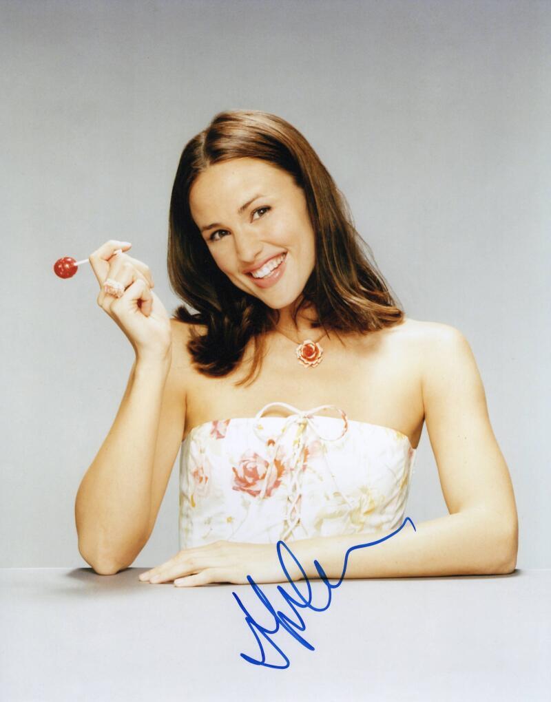 Jennifer Garner Signed Autograph 11×14 Photo – Young Cute 13 Going on 30 Star