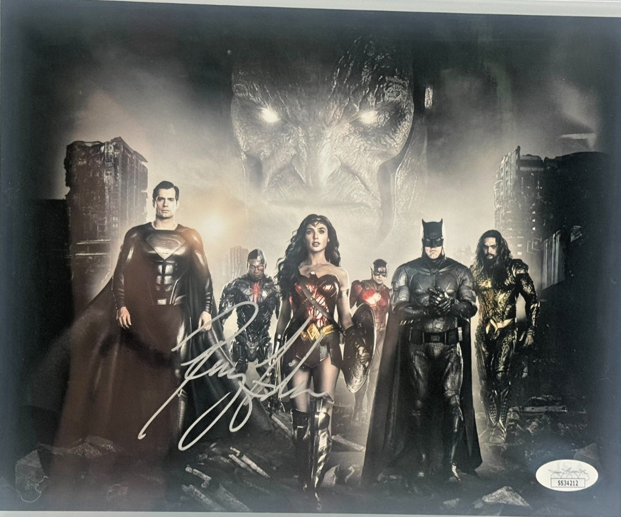 Ray Fisher Autograph Signed 8×10 Photo- Justice League CYBORG (JSA COA) A