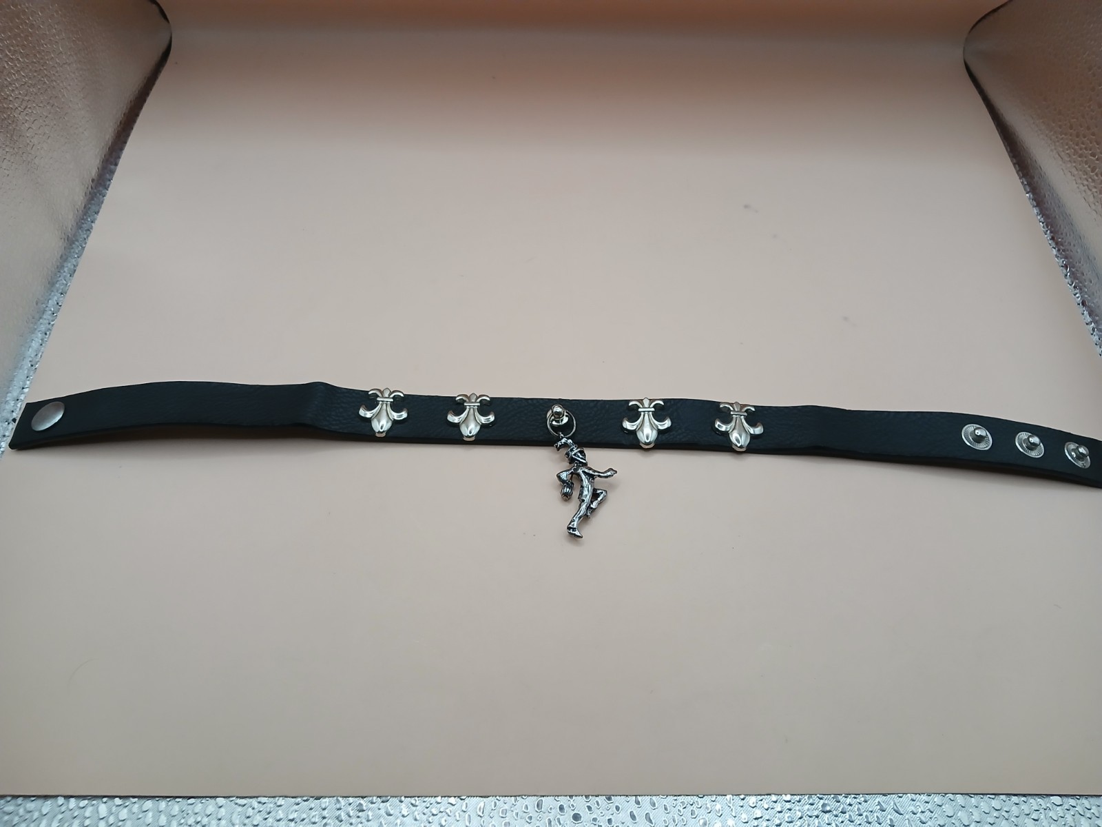 Official MY CHEMICAL ROMANCE Pepe Faux Leather Choker Necklace Lightly Used