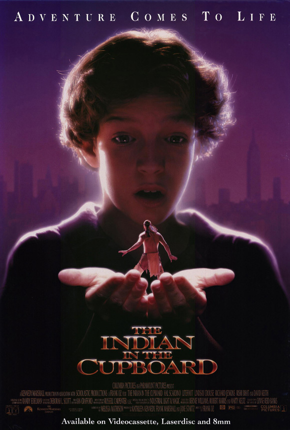 THE INDIAN IN THE CUPBOARD Movie POSTER 27×40 Michael Papajohn Hal Scardino