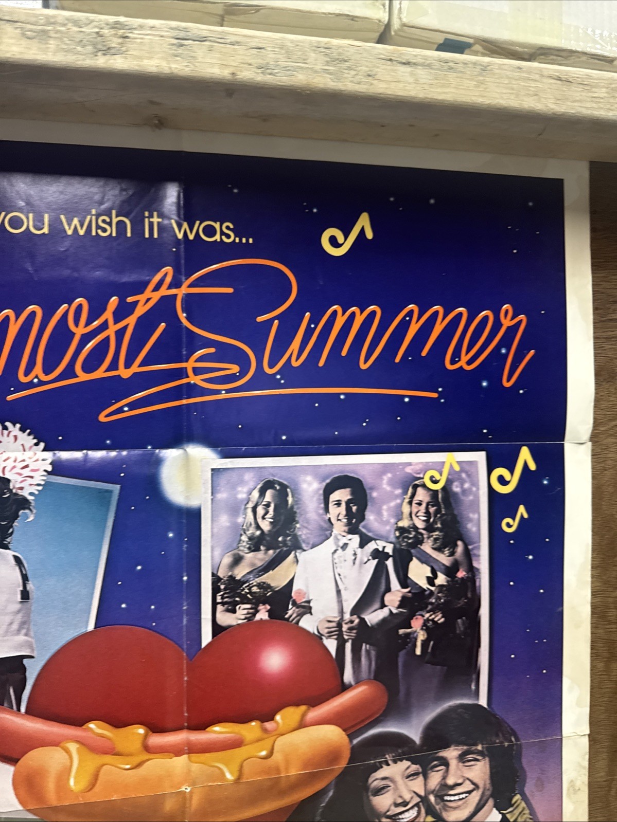 MOVIE POSTER ~ Almost Summer 1978 One Sheet “C” 27×41″ Bruno Kirby Lee Purcell ~