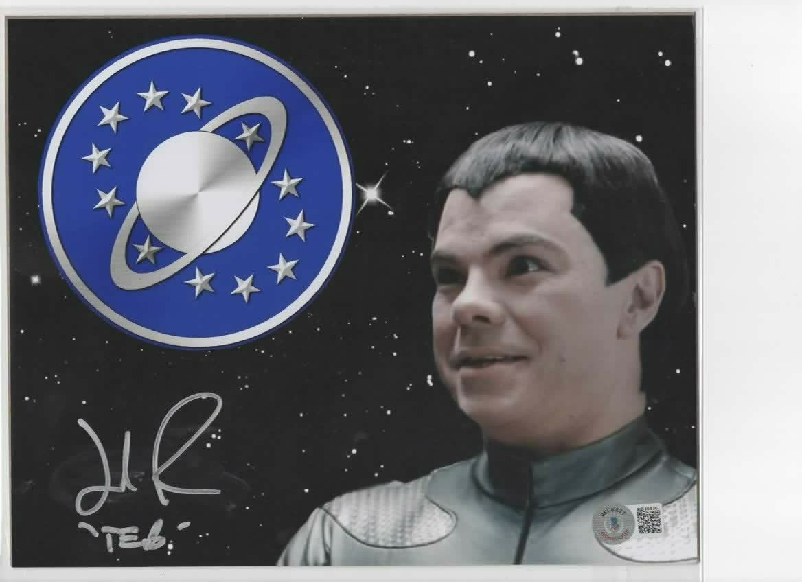 Jed Rees Teb Galaxy Quest autograph 8 x 10 Beckett COA BAM Box