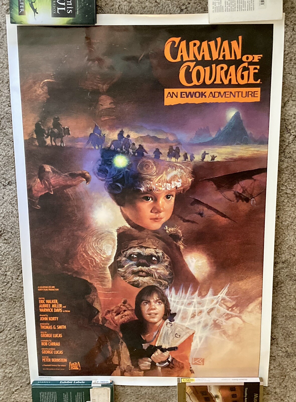 Caravan Of Courage An Ewok Adventure Poster 41×27 Inches 1984 International