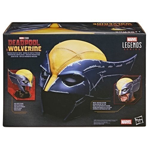 X-MEN WOLVERINE PREMIUM MASK PROP REPLICA HASBRO/MARVEL LEGENDS NEW IN-HAND
