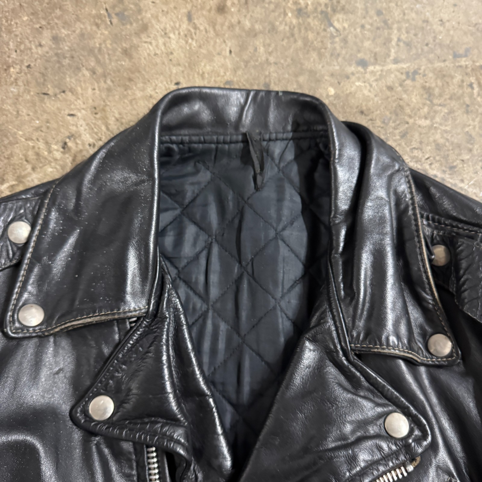 Vintage 90s Glenn Danzig Chuck Biscuits Eerie Misfits Band Signed Leather Jacket